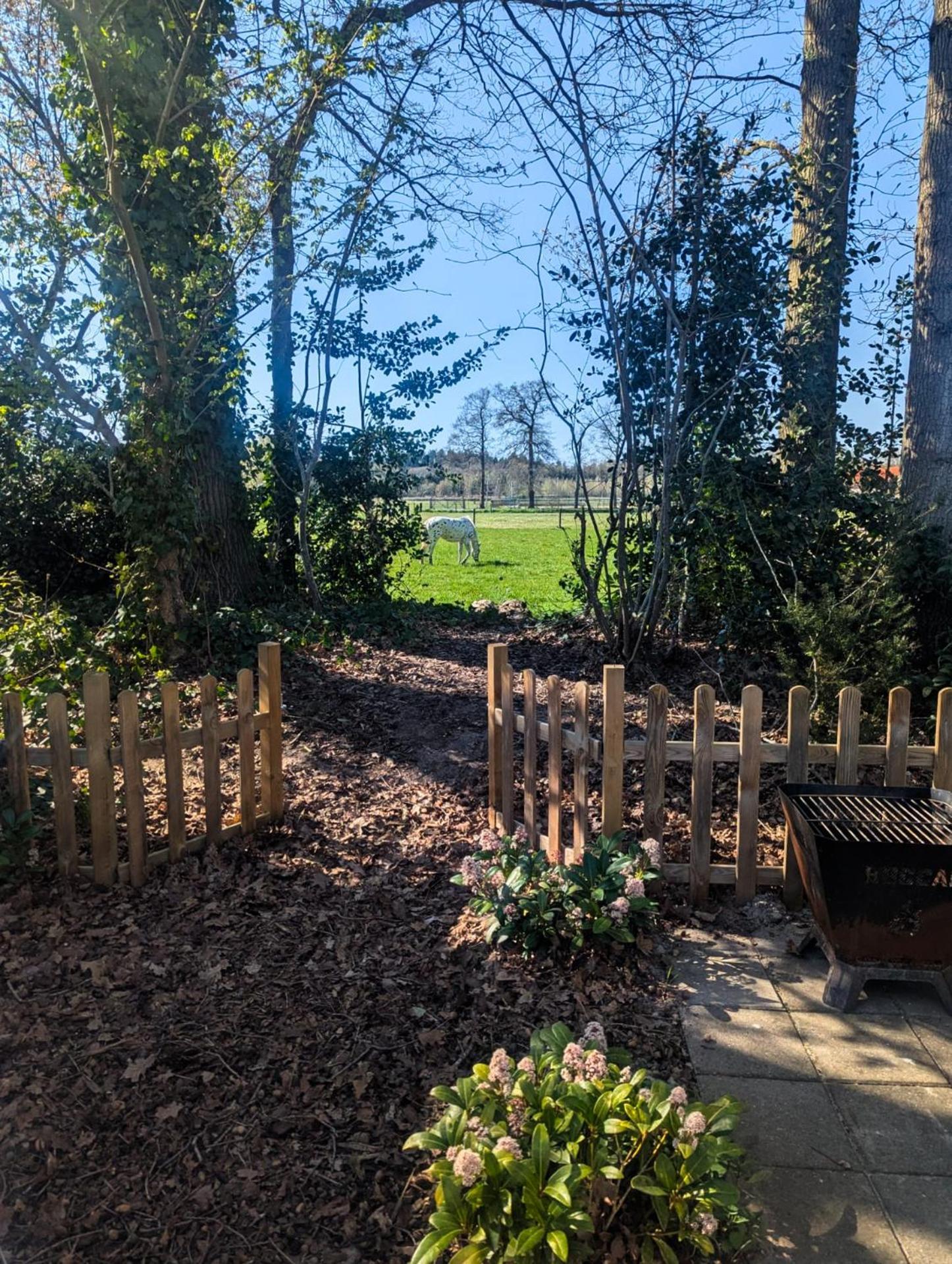 Hotel Chique Chalet Met Zicht Over De Weilanden Op De Veluwe Epe Zewnętrze zdjęcie